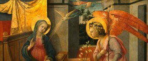Annunciation by Filippo Lippi
