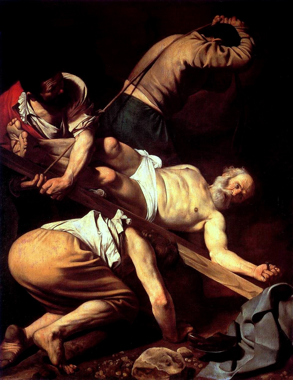 Caravaggio, Crocifissione di san Pietro