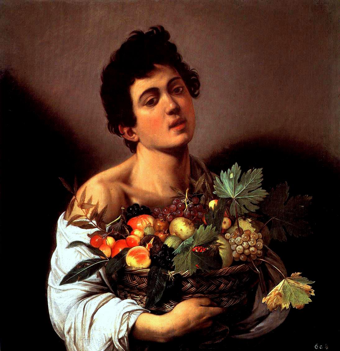Caravaggio, Fanciullo con canestro di frutta
