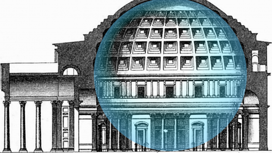 Pantheon Section Sphere